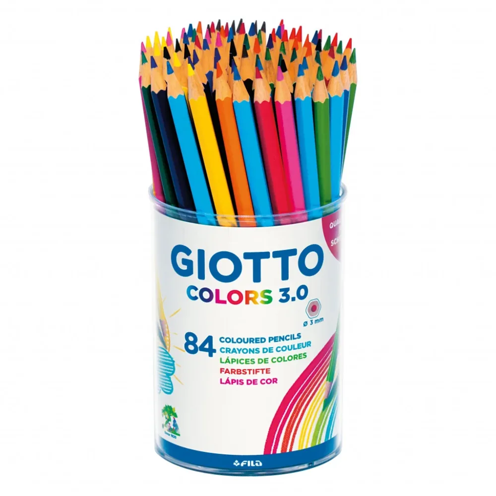 Fargeblyant Giotto Colors 3.0 Pot – 84stk Fargeblyant Giotto Colors 3.0 Pot – 84stk