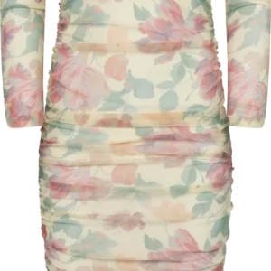 Maiic Mesh Dress – Pastel Garden