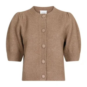Trudy Knit Cardigan – Dusty Brown