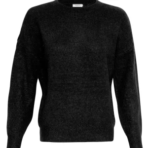 Femme Mohair O Pullover – Black Beauty