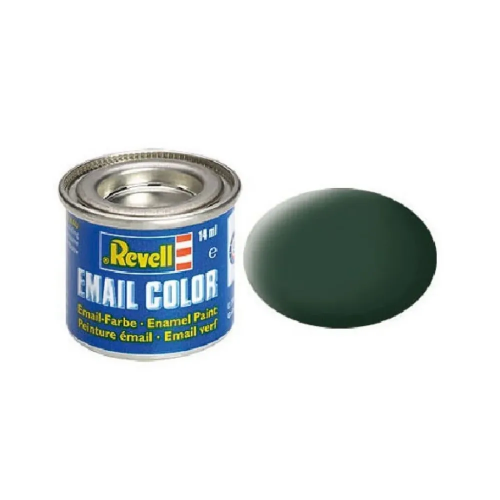 Revell Enamel, 14ml – Dark Green RAF, Matt
