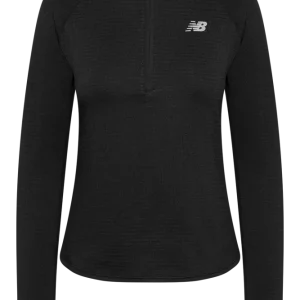 Atheltics Heat Grid 1/2 Zip – Black