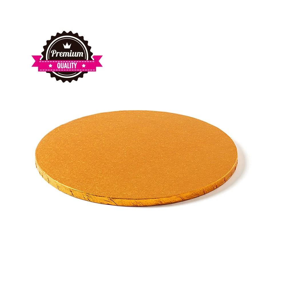 Kake Drum Rund Oransje 25cm
