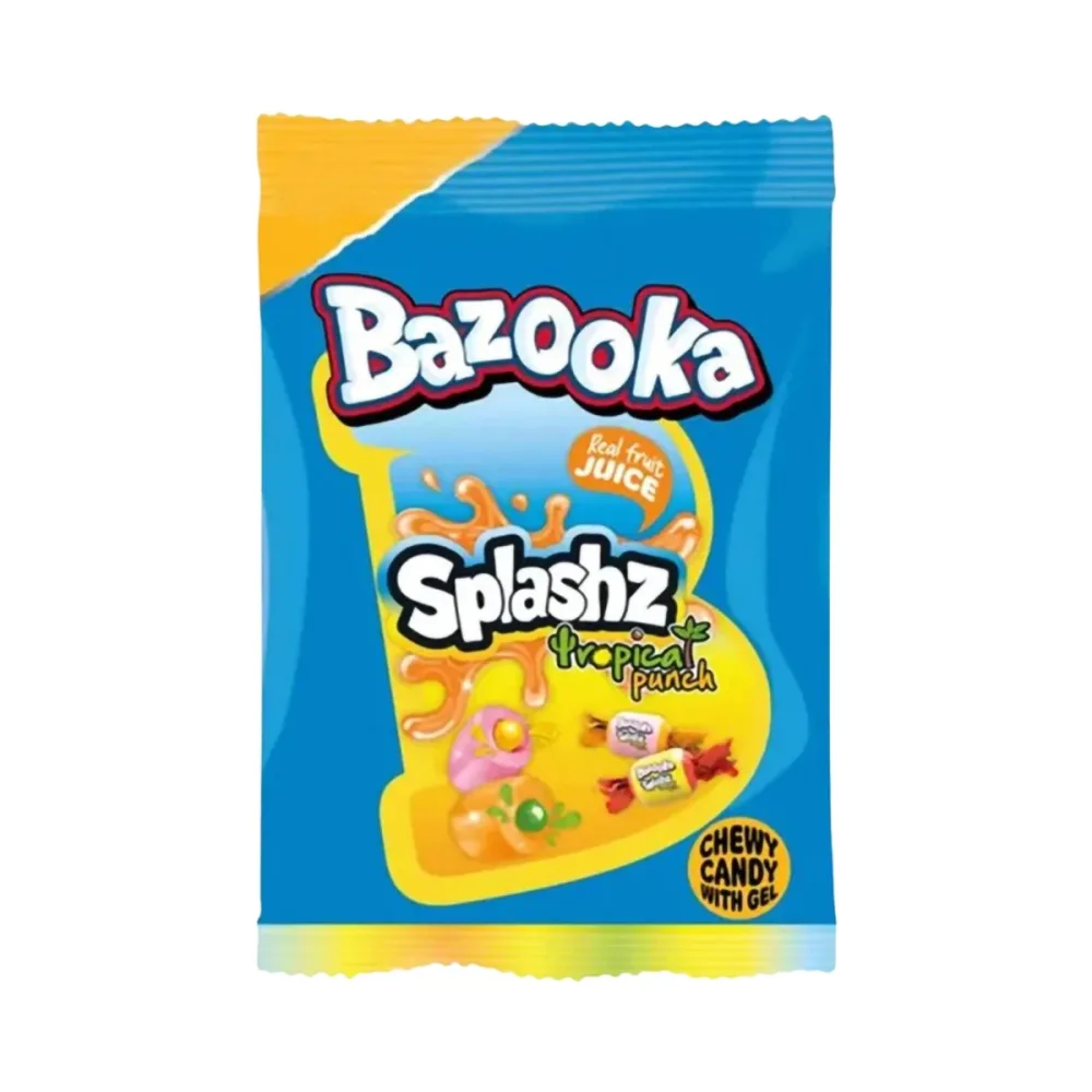 Bazooka Splashz Tropical 120 g
