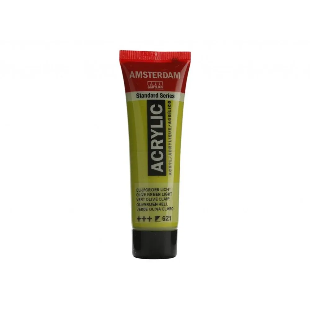 Amsterdam Standard 20ml – 621 Olive Green Light Amsterdam Standard 20ml – 621 Olive Green Light