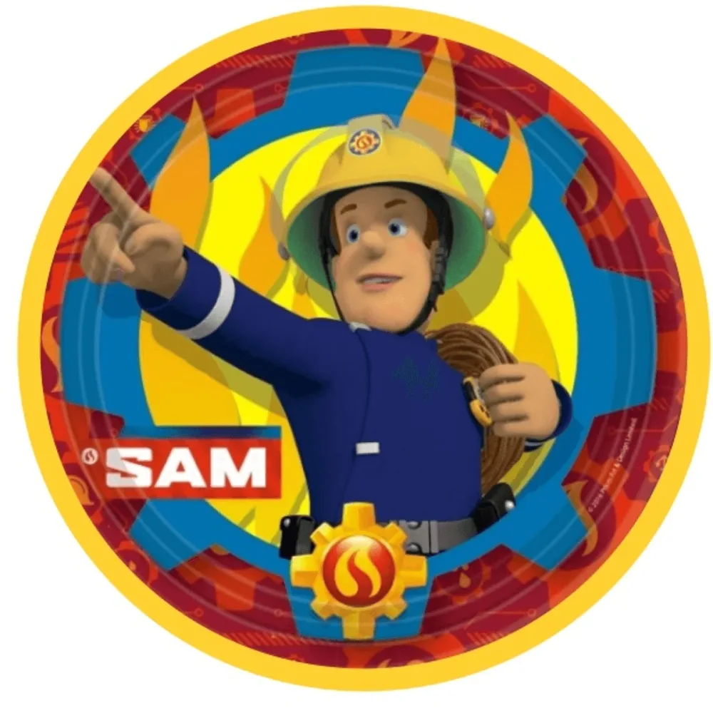 Brannmann Sam Kakebilde 2, Sukkerpapir Brannmann Sam Kakebilde 2, Sukkerpapir