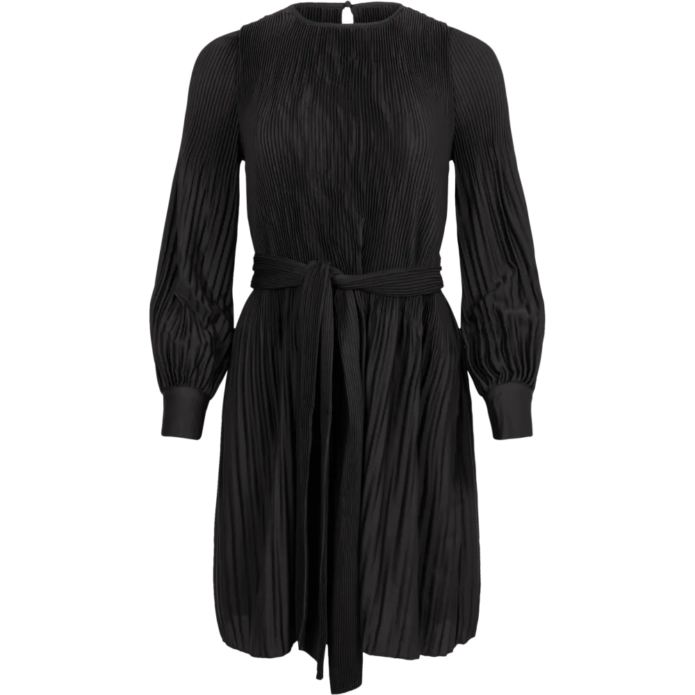 Satin Miami Dress - Shiny Black