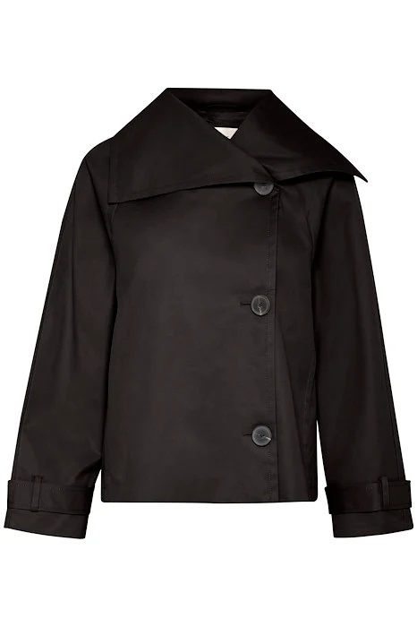 Mazieiw Perry Short Coat - Black
