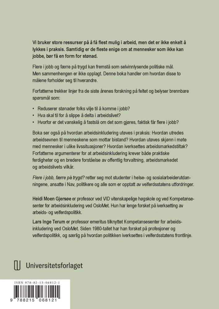 Flere i jobb, færre på trygd? - Bilde 2