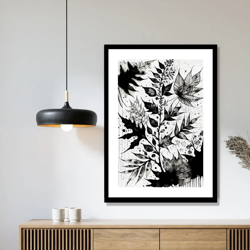 INK FLORAL No6 PLAKAT - Bilde 3