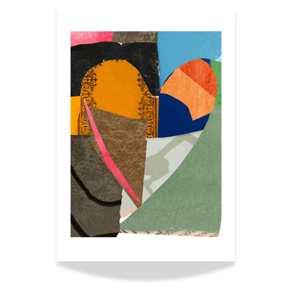 COLORFUL HEART COLLAGE No1 – ABSTRAKT KUNSTPLAKAT COLORFUL HEART COLLAGE No1 – ABSTRAKT KUNSTPLAKAT