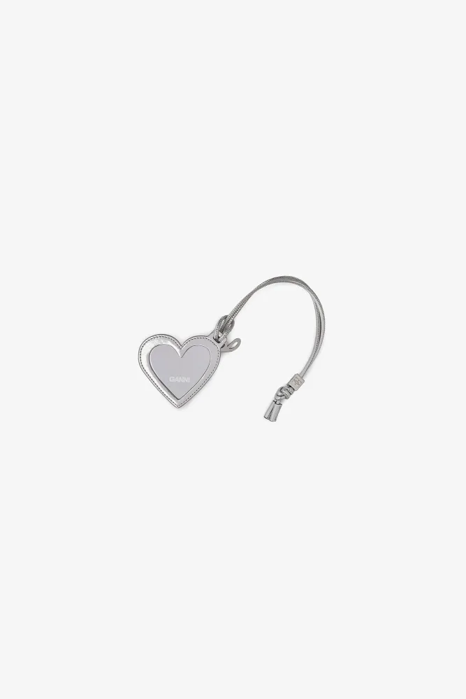 Ganni Bou Heart Mirror Specchio - Silver - Bilde 3