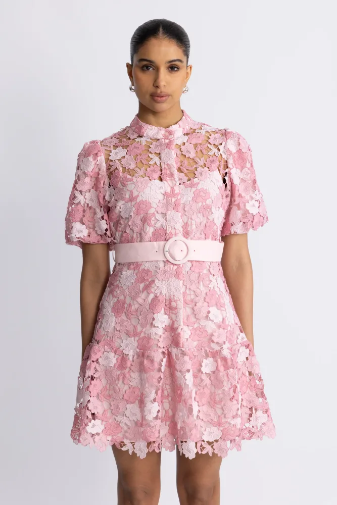 Adeline Dress - Pink Multi - Bilde 3