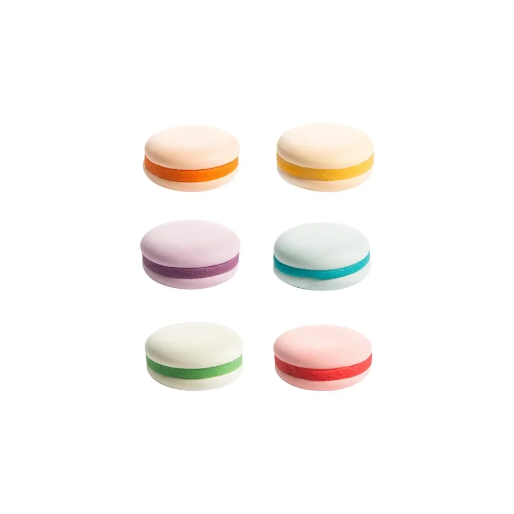 Spiselig Sukkerdekorasjoner Makron Mini -Pastell- pk/72