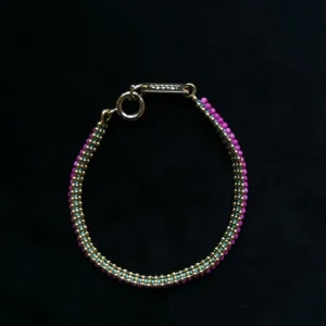 ISABEL MARANT JEWELRY – Cesaria Bracelet – Fuchsia ISABEL MARANT JEWELRY – Cesaria Bracelet – Fuchsia