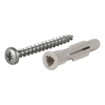 SKRUE OG PLUGG ESSVE UNIVERSAL 8X50MM 8STK SKRUE OG PLUGG ESSVE UNIVERSAL 8X50MM 8STK
