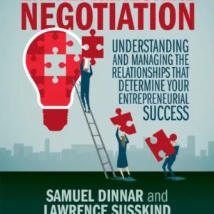 Entrepreneurial Negotiation Entrepreneurial Negotiation