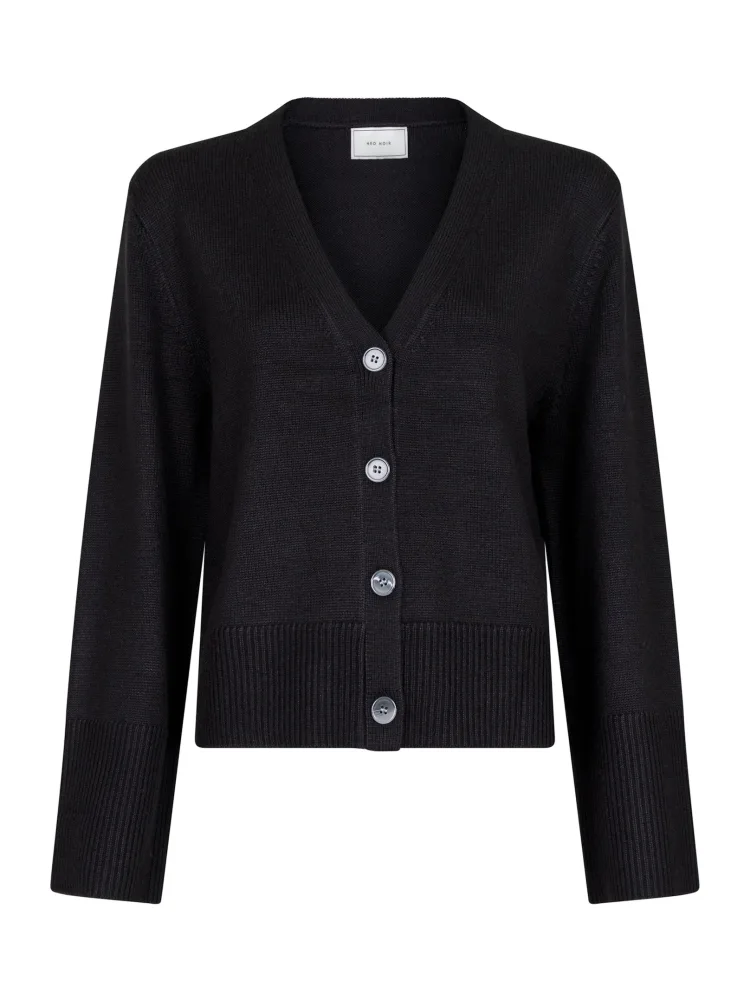 Lotta Knit Cardigan - Black