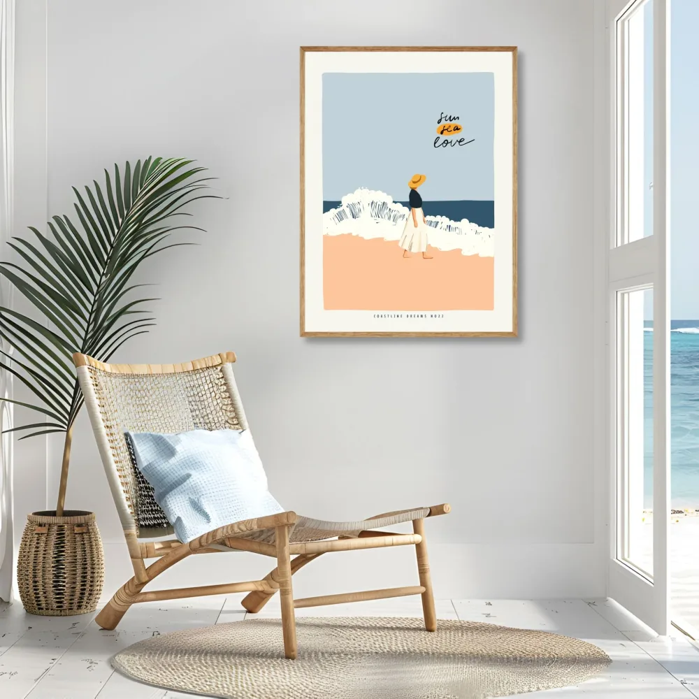 COASTLINE DREAMS No22 - PLAKAT - Bilde 3