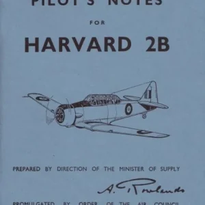 Harvard 2B Pilot’s Notes Harvard 2B Pilot’s Notes