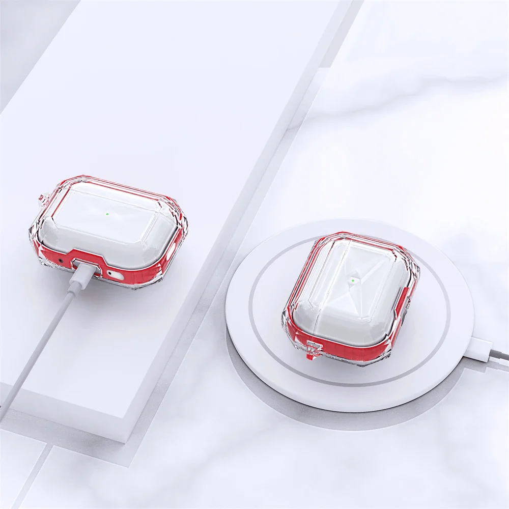 Gjennomsiktige øretelefonetuier for AirPods Pro Gjennomsiktige øretelefonetuier for AirPods Pro