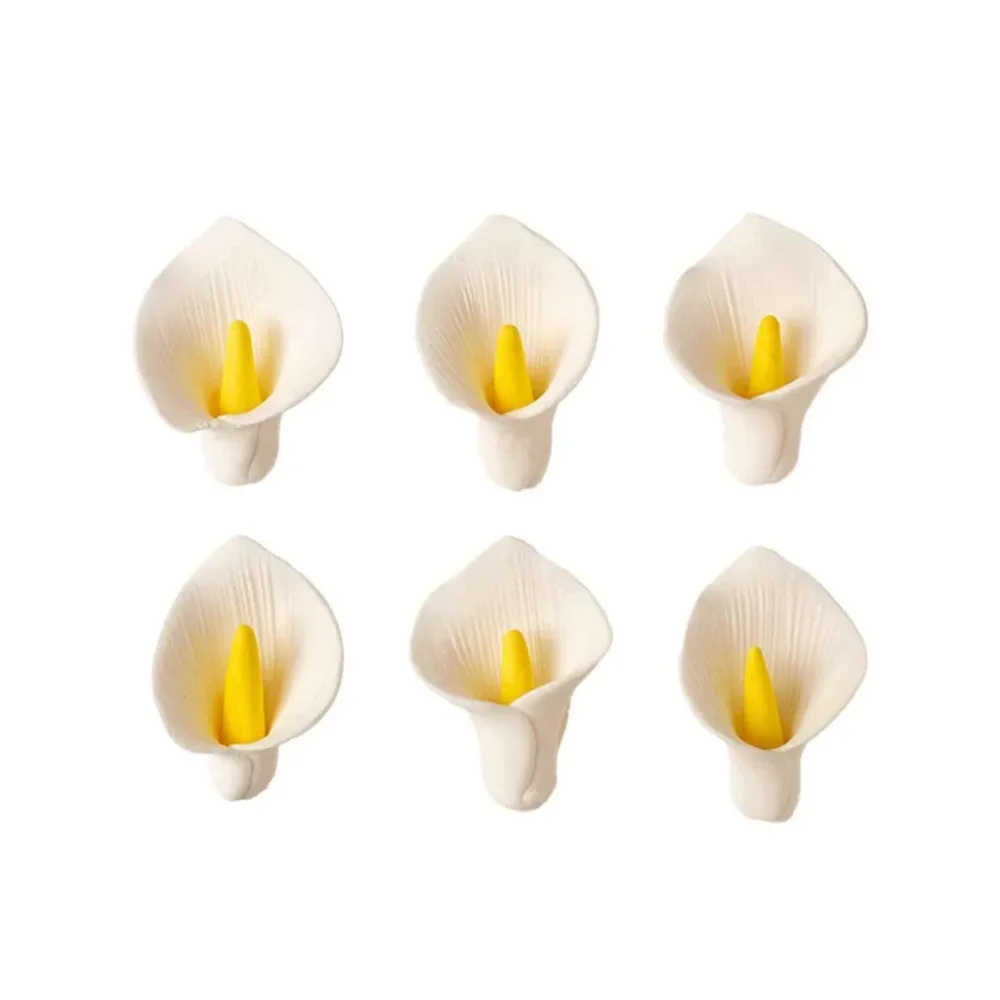 Decora Spiselig Kakepynt -Calla liljer- pk/6 - Bilde 2