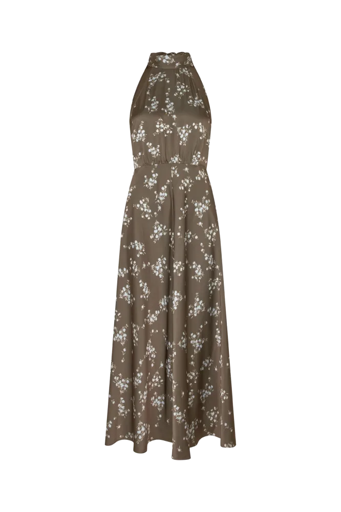 Rheo Dress - Blooming Brown