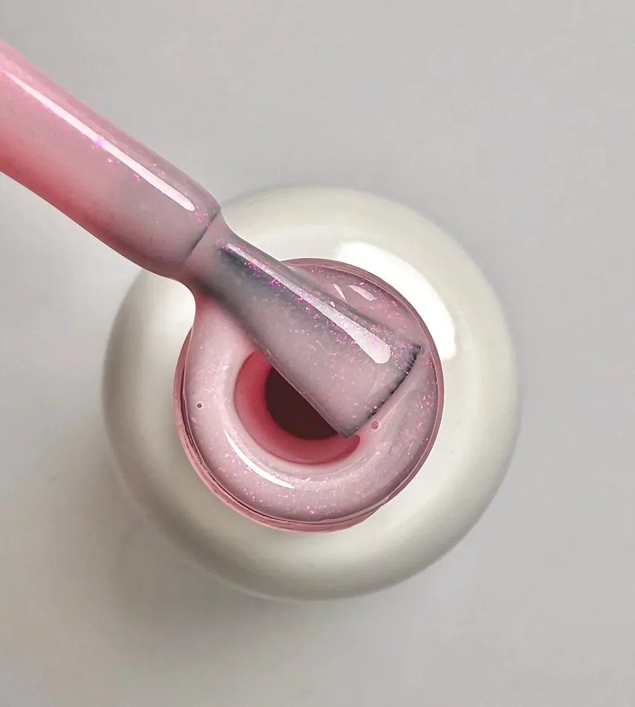 Diamond Rubberbase „Lilac Shine“ 15ml - Bilde 2