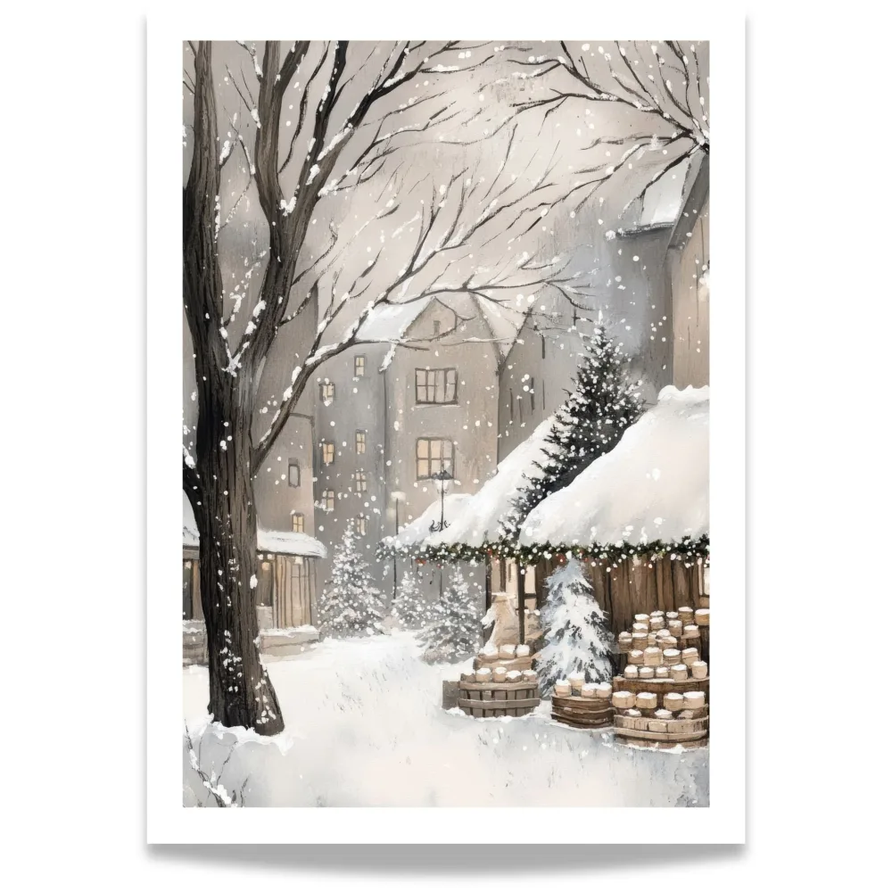 COZY WINTER STORY No31 - VINTERMARKED I BYGATEN
