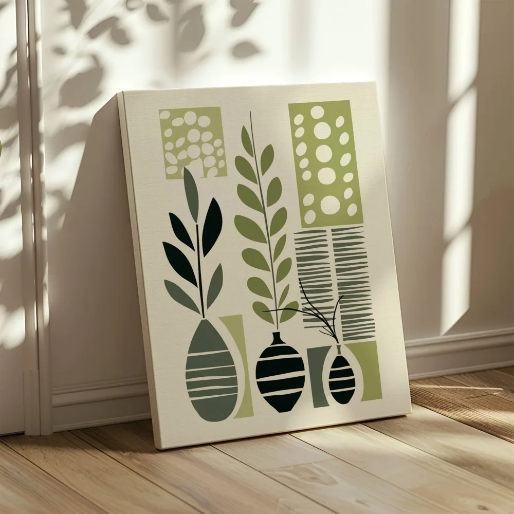 NORDIC BOTANICA – ABSTRACT NATURE PLAKAT & LERRET - Bilde 3