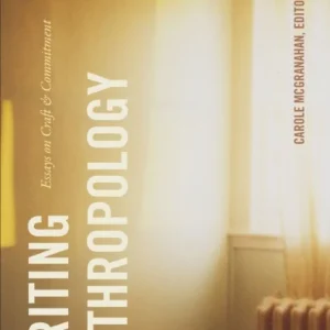 Writing Anthropology Writing Anthropology