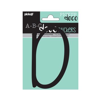 BOKSTAVER PICKUP D ABC DECO LYNN 120 MM D SVART BOKSTAVER PICKUP D ABC DECO LYNN 120 MM D SVART