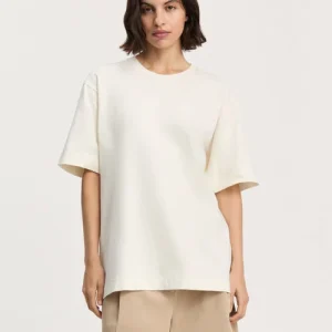 AIAYU – Lui Circular Tee – Pure Ecru