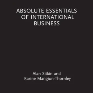 Absolute Essentials of International Business
