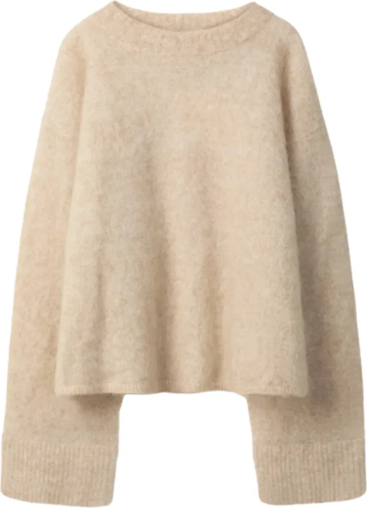 Niclas Short Sweater - Oyster - Bilde 2