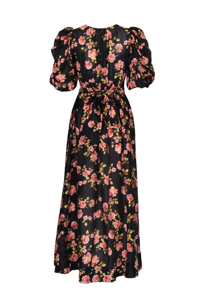 Striped Organza Gown - Midnight Field - Bilde 2