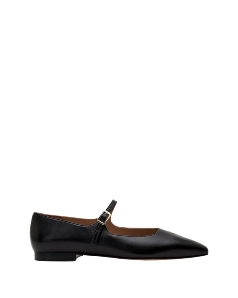 Camila - Leather Black