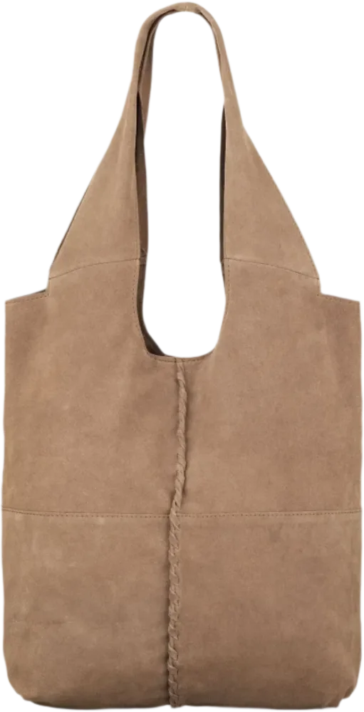 Suede Demi Bag - Brown - Bilde 2