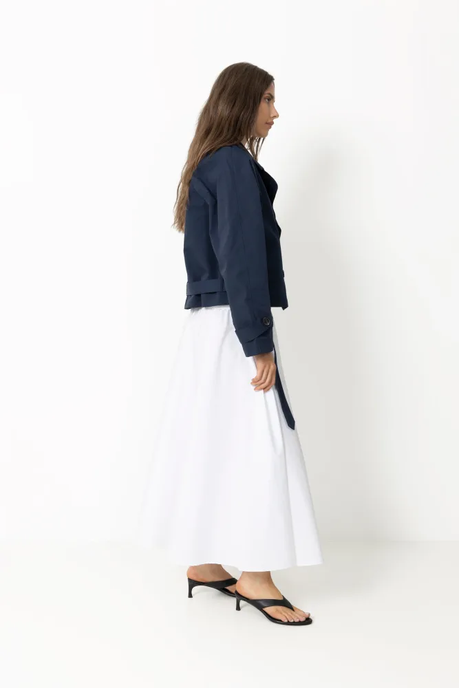 Almaic Trenchcoat - Navy - Bilde 3