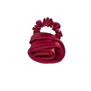 Organza Rosea Scrunchie – Tibetan Red Organza Rosea Scrunchie – Tibetan Red