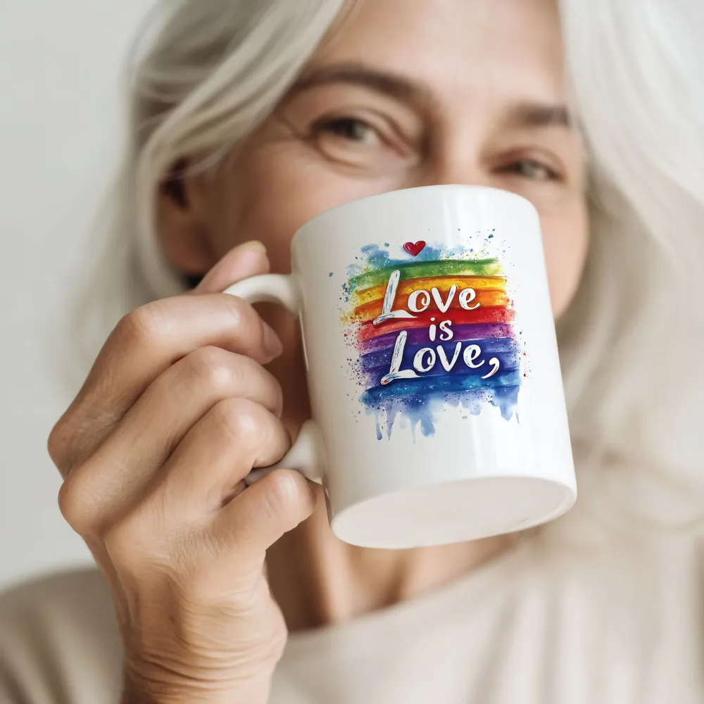 Love in Color Krus – Love is Love Akvarell Love in Color Krus – Love is Love Akvarell