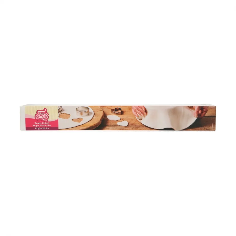 FunCakes Fondantlokk Hvit fondant - Bilde 3