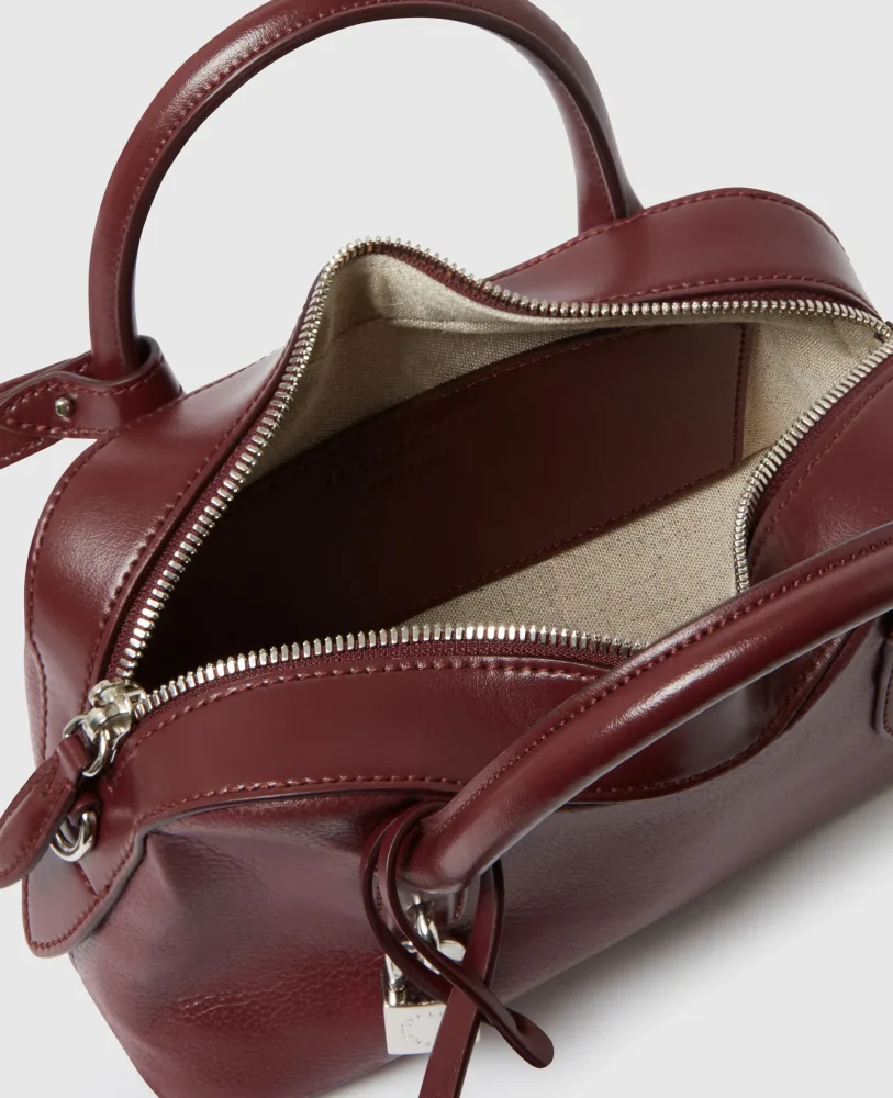 Stella Ryder Small Bag Embossed Grainy Eco Alter Mat - Bordeaux - Bilde 3