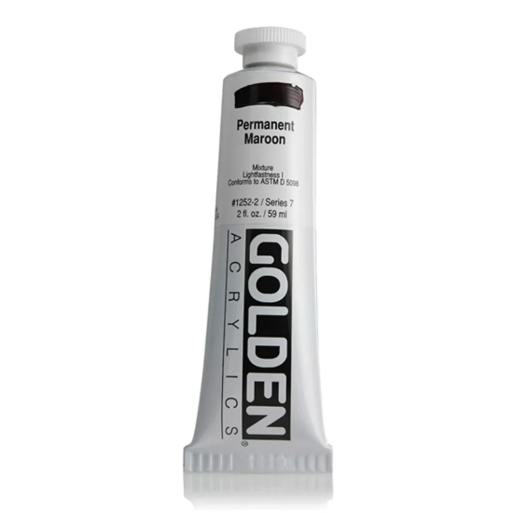 Golden – Heavy Body 59ml – 1252-2 Permanent Maroon