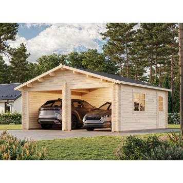 GARASJE PALMAKO ROGER UTEN PORT 28,4 M² UBEHANDLET