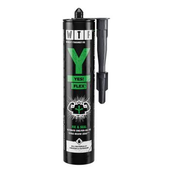 FUGEMASSE WTF Y YES! FLEX MØRKEGÅRÅ 310ML FUGEMASSE WTF Y YES! FLEX MØRKEGÅRÅ 310ML