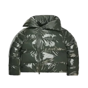 Alta Vision Short Puffer Jacket W3T3 – Swamp