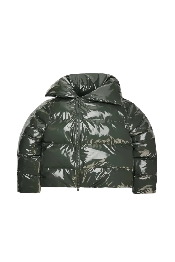 Alta Vision Short Puffer Jacket W3T3 - Swamp