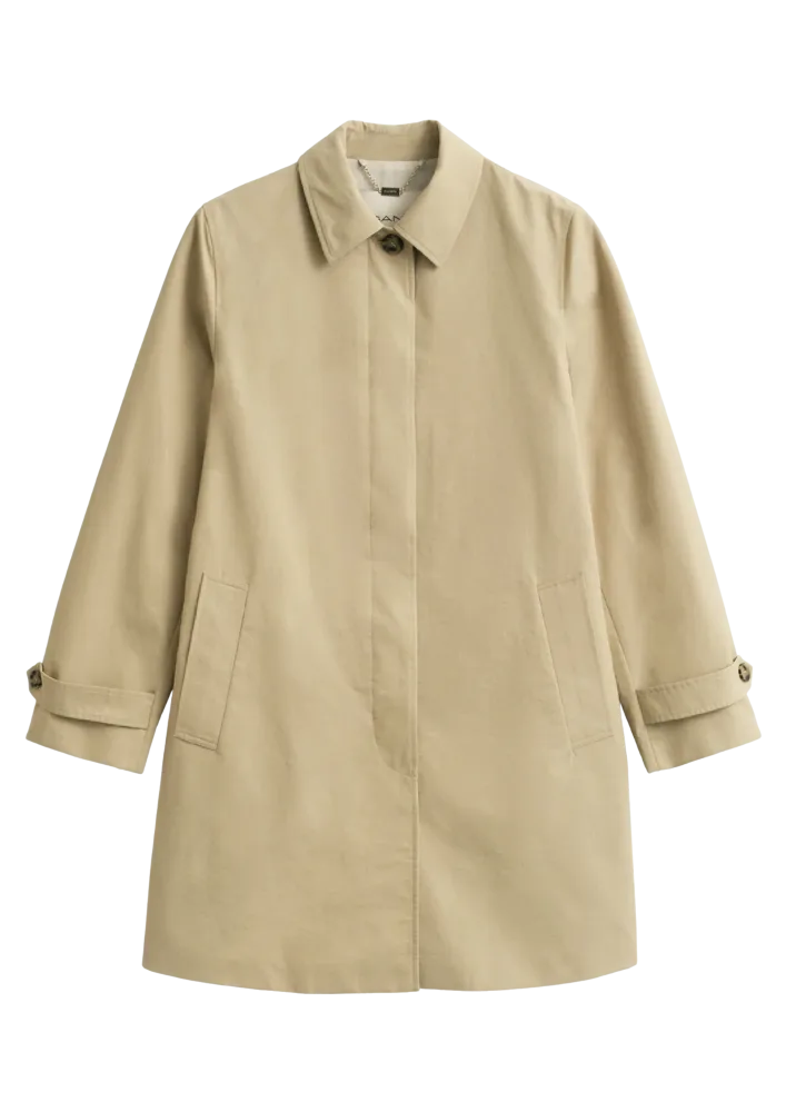 Car Coat - Oat Beige