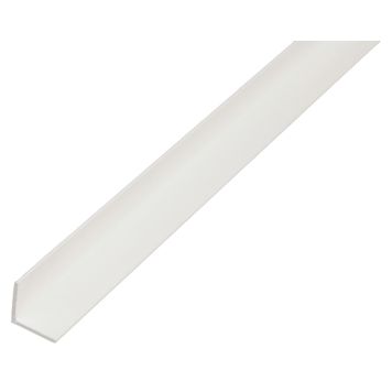 VINKELPROFIL GAH ALBERTS PVC HVIT 50X50X1000MM VINKELPROFIL GAH ALBERTS PVC HVIT 50X50X1000MM